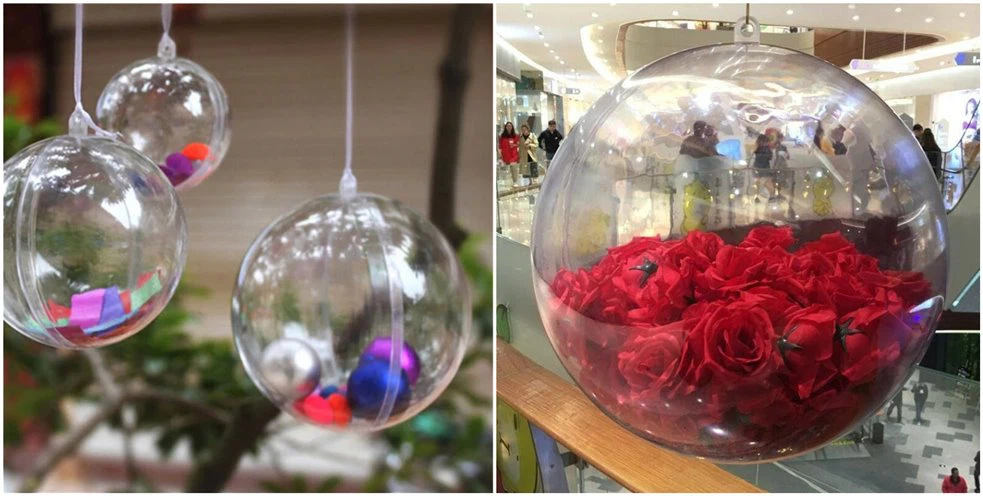 Clear Acrylic Sphere - Acrylic Ornaments - 1