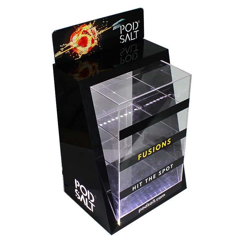 Acrylic E-cigarette Juice Display Stand - Acrylic Cigarette Display - 4