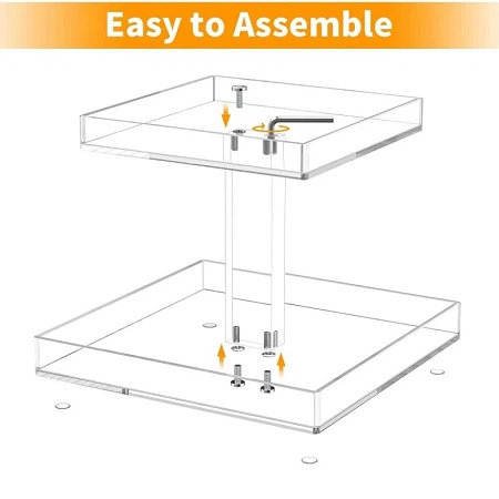 Acrylic Perfume Stand - Acrylic Cosmetic Display - 2