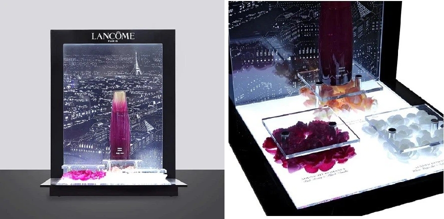 Acrylic Cosmetic Display Case - Acrylic Cosmetic Display - 1