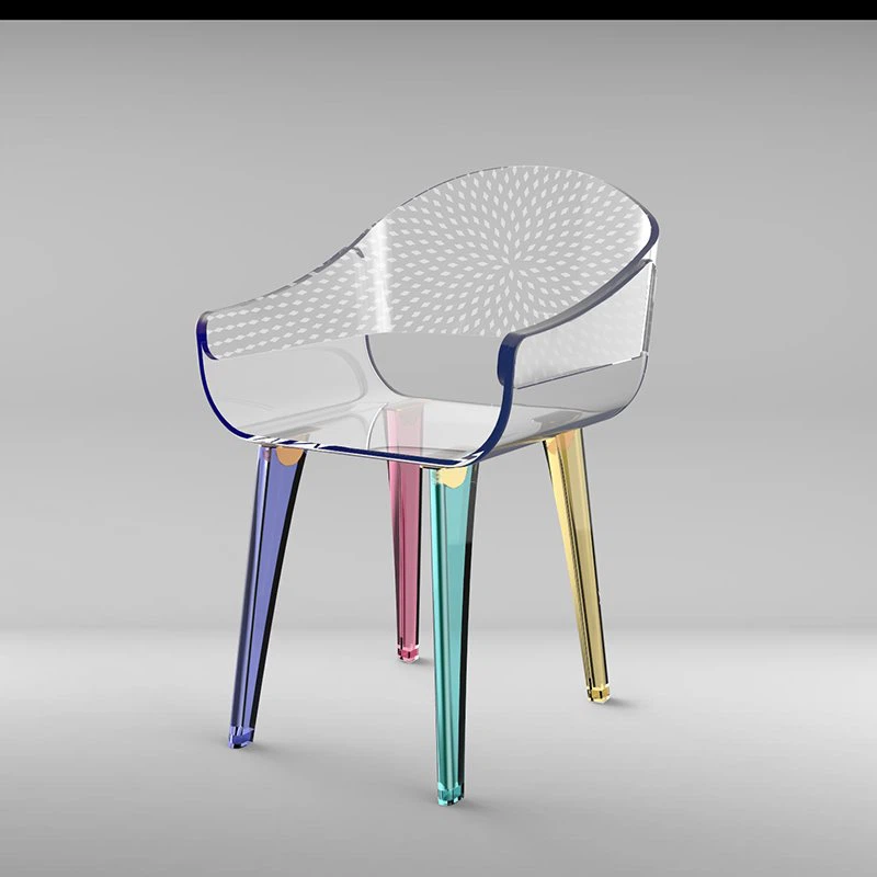 Acrylic Makeup Chair