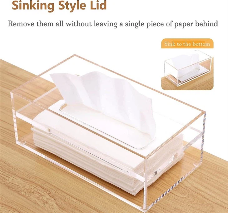 Acrylic Tissue Dispenser