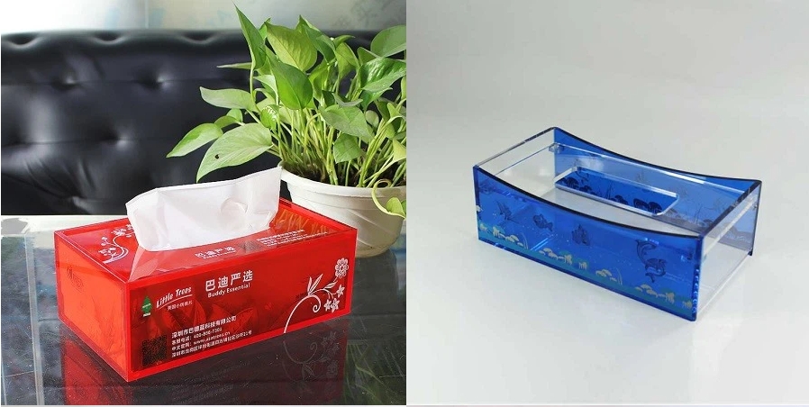 Acrylic Square Tissue Box - Acrylic Tissue Box Holder - 3