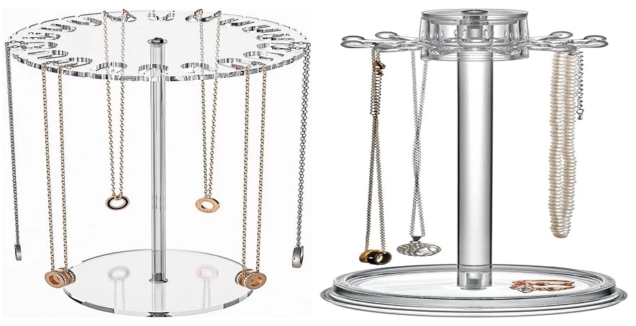 Rotating Necklace Display - Acrylic Display - 1