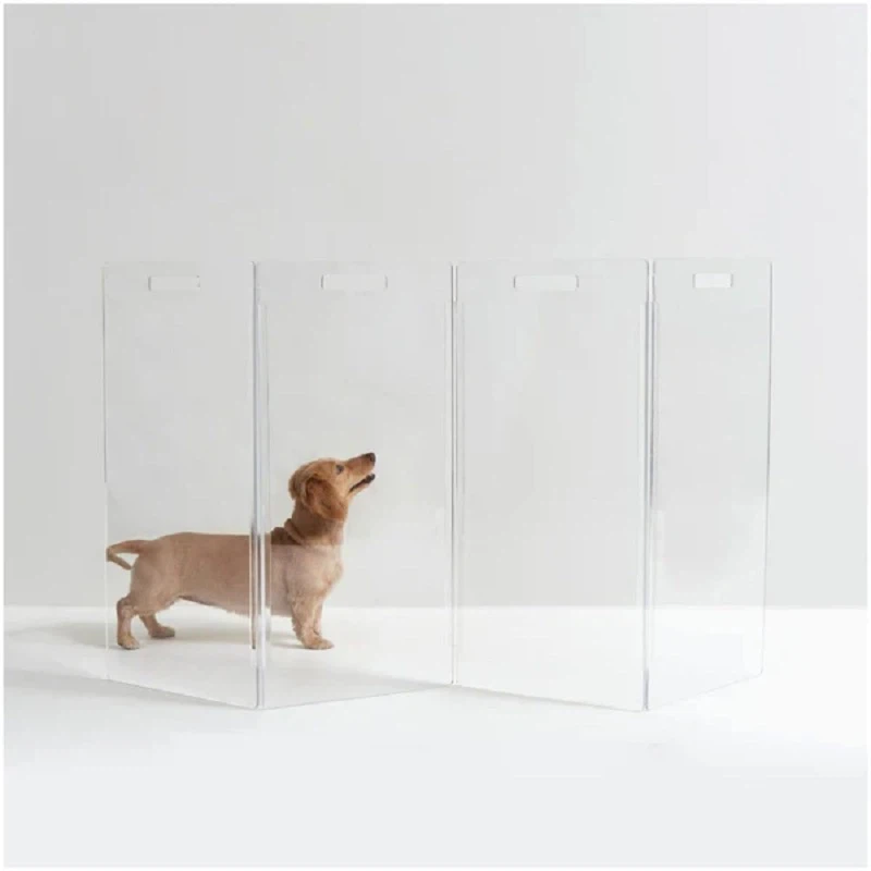 Clear Acrylic Dog Gate