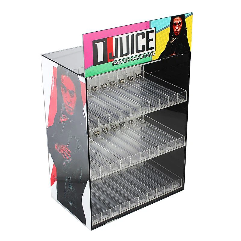 E-Jucie E-liquid Cartridge Acrylic Display