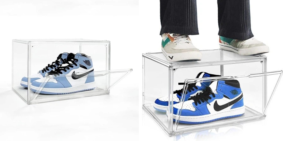 Acrylic Box Shoes - Acrylic Display - 1