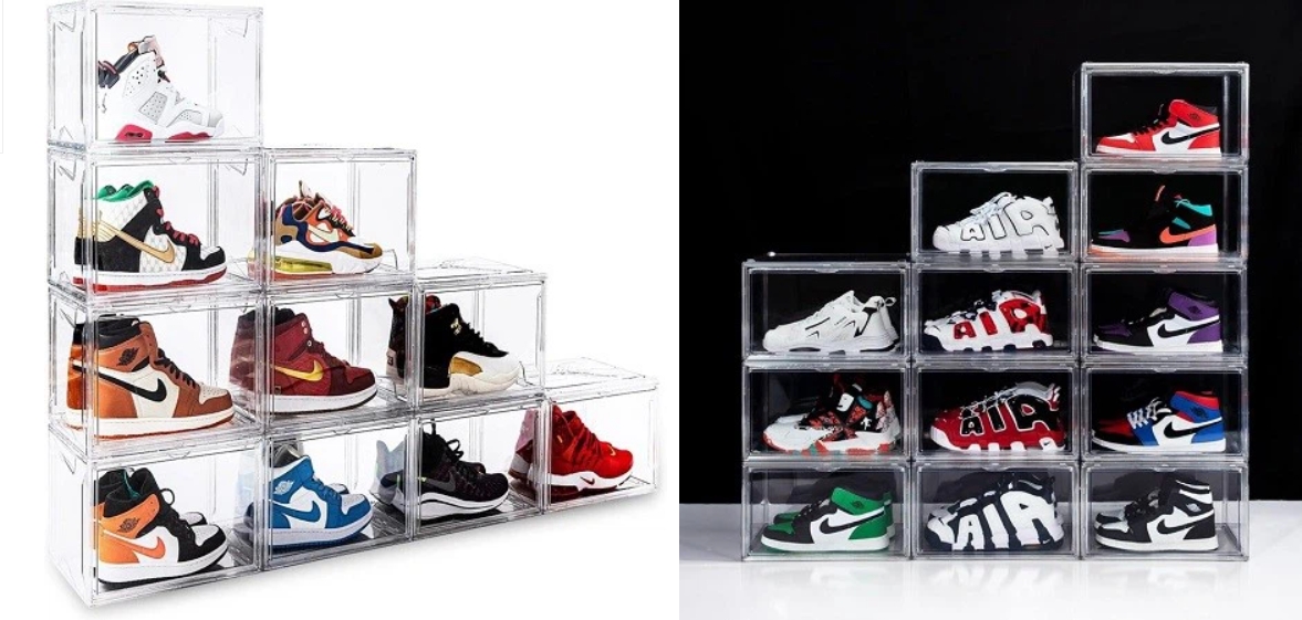 Acrylic Box Shoes - Acrylic Display - 2