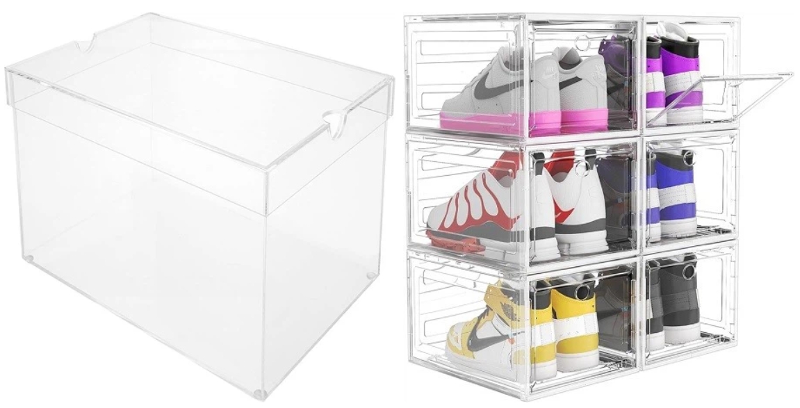 Acrylic Box Shoes - Acrylic Display - 3