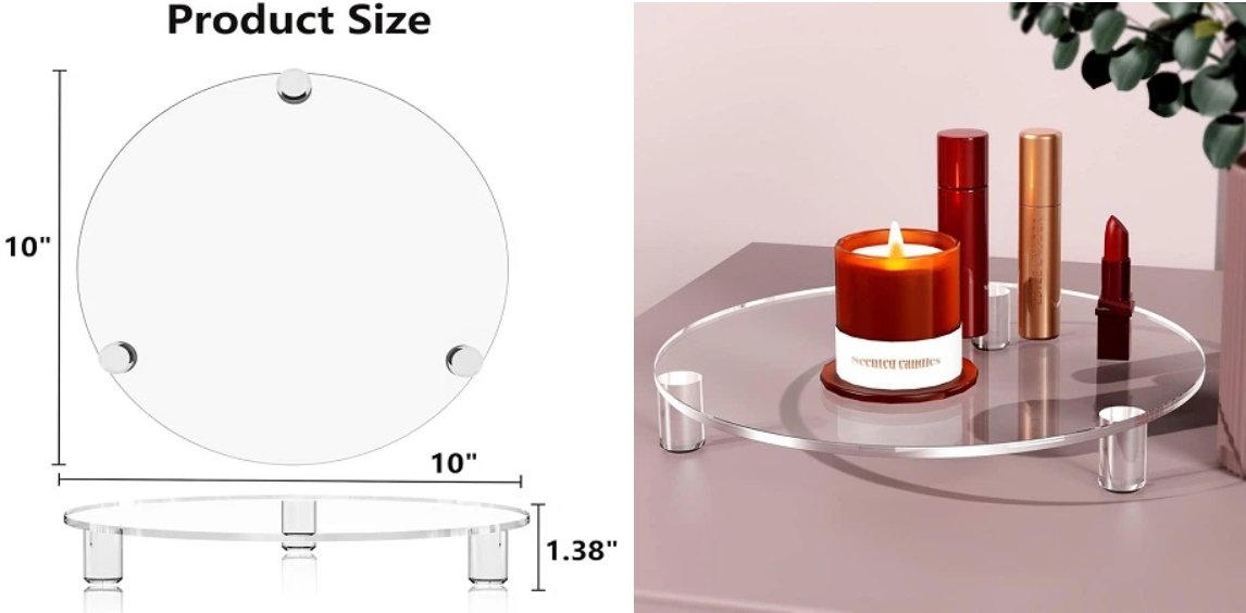 Decorative Risers For Displays - Acrylic Display - 1