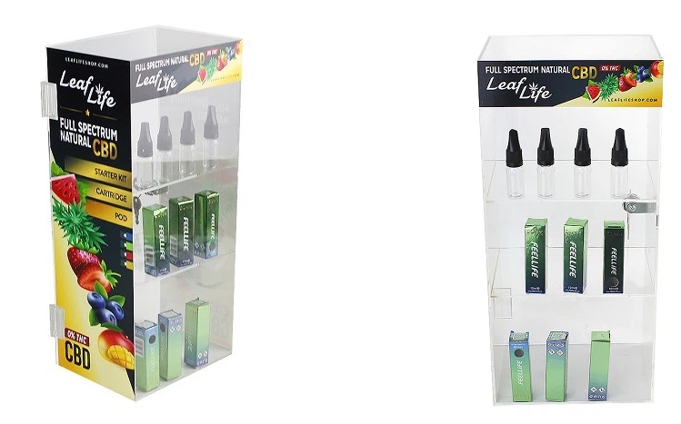 5 Shelf E- Jucie E-liquid Display Acrylic - Acrylic Cigarette Display - 2