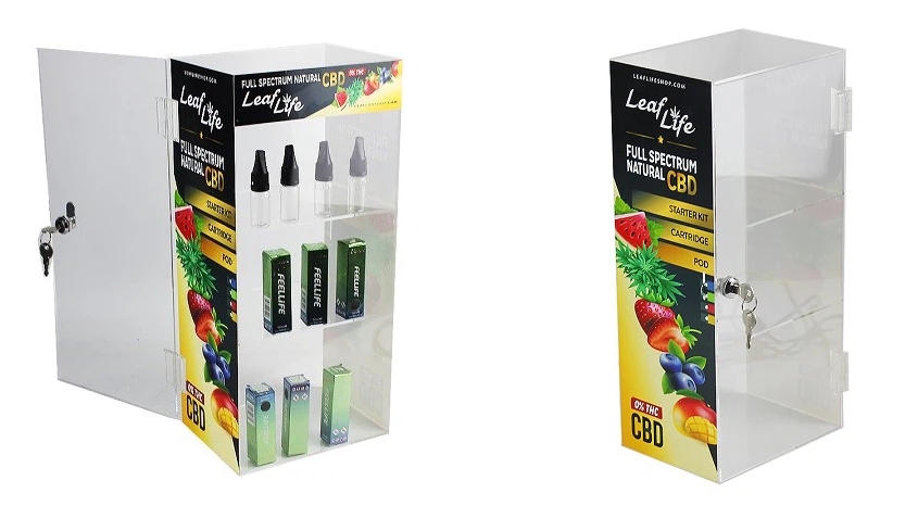 5 Shelf E- Jucie E-liquid Display Acrylic - Acrylic Cigarette Display - 1