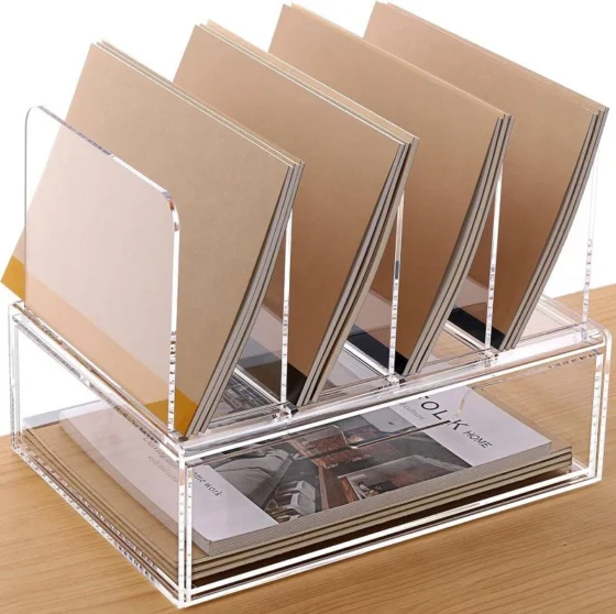 Acrylic Desk Drawer Organizer