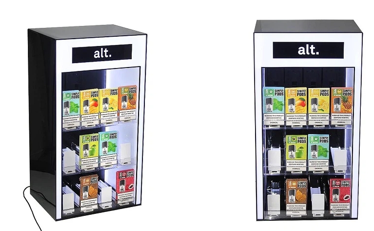 Acrylic E-Cigarette Pack Display Cabinet - Acrylic Cigarette Display - 1