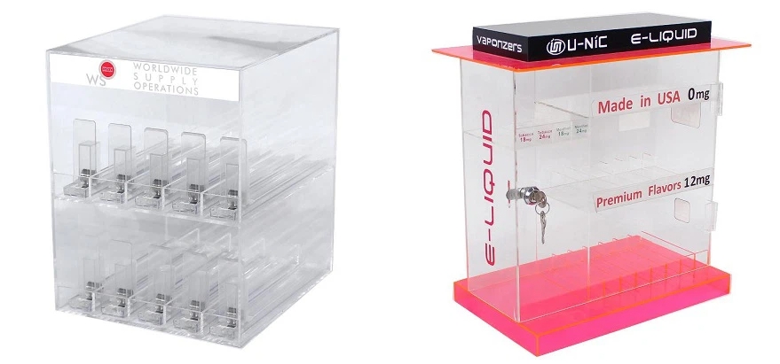 Acrylic E-Cigarette Pack Display Cabinet - Acrylic Cigarette Display - 3