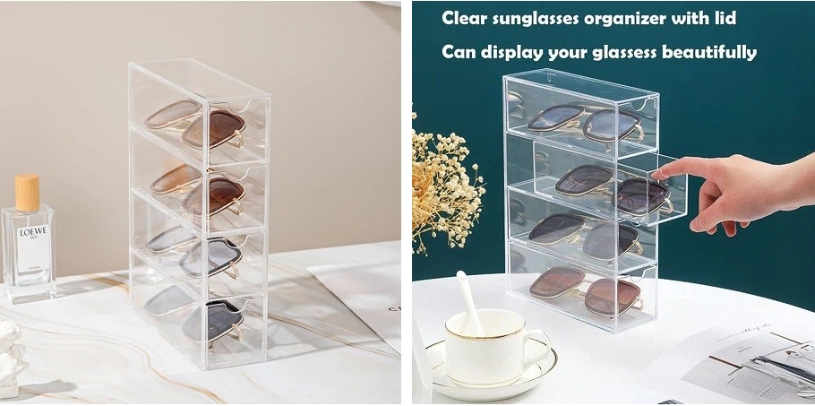 Acrylic Sunglass Organizer - Acrylic Display - 1